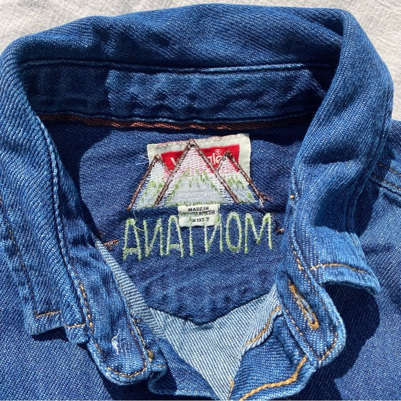 Wrangler “Montana” Denim Shirt - Picture 8 of 11